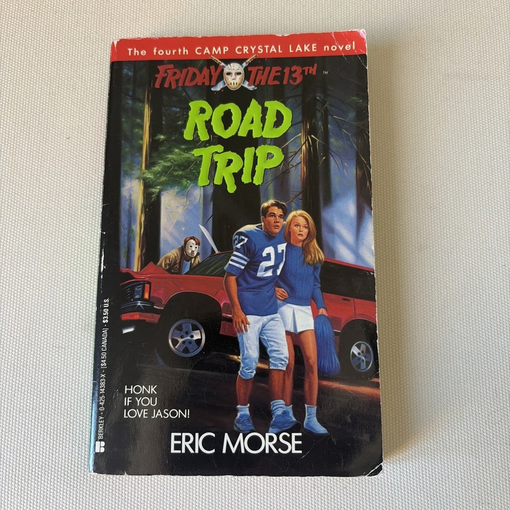Friday The 13th Road Trip Camp Crystal‎ Lake Paperback Eric Morse 1st